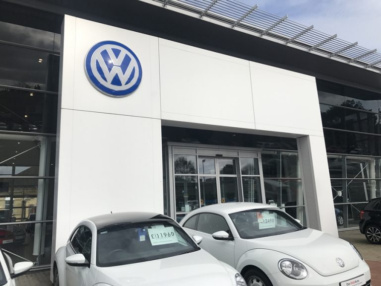 VW Car dealrship Bradford - Bradford Signage - Project Signs